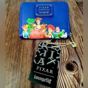 Disney Pixar Loungefly Toy Story Woody Bo Peep Zip Around Wallet NWT​​